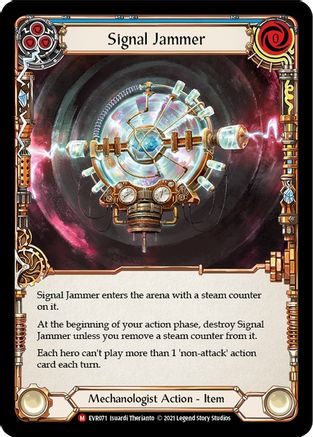 Signal Jammer [EVR071] (Everfest)  1st Edition Rainbow Foil