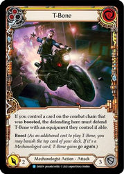 T-Bone (Yellow) [EVR074] (Everfest)  1st Edition Rainbow Foil