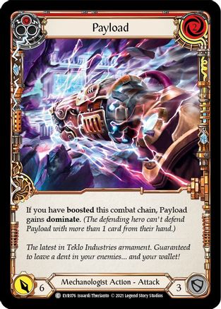 Payload (Red) [EVR076] (Everfest)  1st Edition Rainbow Foil