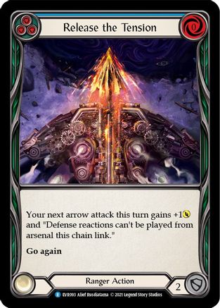 Release the Tension (Blue) [EVR093] (Everfest)  1st Edition Normal