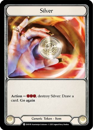Silver [EVR195] (Everfest)  1st Edition Rainbow Foil
