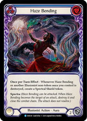 Haze Bending (Blue) [EVR141] (Everfest)  1st Edition Rainbow Foil