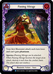 Passing Mirage (Blue) [EVR142] (Everfest)  1st Edition Rainbow Foil