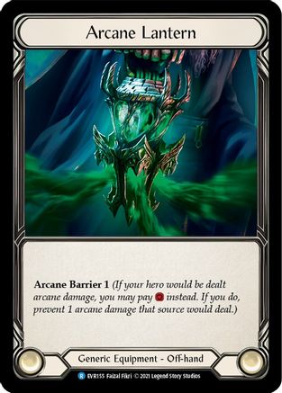 Arcane Lantern [EVR155] (Everfest)  1st Edition Cold Foil