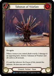 Talisman of Warfare [EVR193] (Everfest)  1st Edition Normal