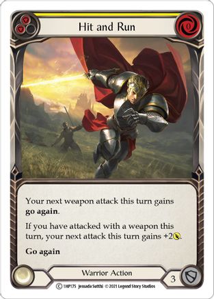 Hit and Run (Yellow) [1HP175] (History Pack 1)