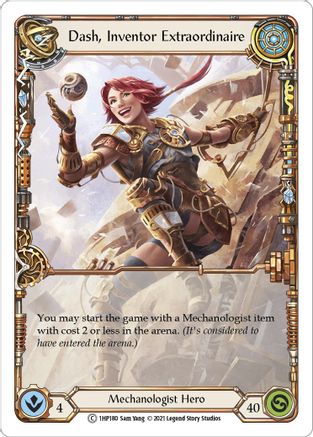 Dash, Inventor Extraordinaire [1HP180] (History Pack 1)