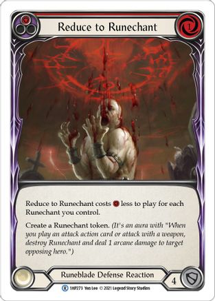 Reduce to Runechant (Red) [1HP273] (History Pack 1)
