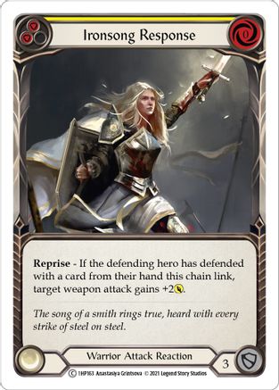 Ironsong Response (Yellow) [1HP163] (History Pack 1)