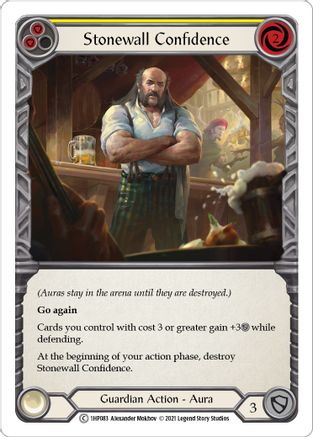 Stonewall Confidence (Yellow) [1HP083] (History Pack 1)