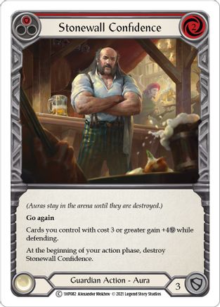 Stonewall Confidence (Red) [1HP082] (History Pack 1)