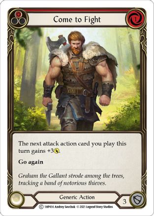 Come to Fight (Red) [1HP414] (History Pack 1)