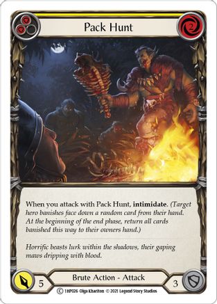 Pack Hunt (Yellow) [1HP026] (History Pack 1)