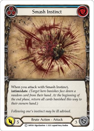 Smash Instinct (Blue) [1HP036] (History Pack 1)