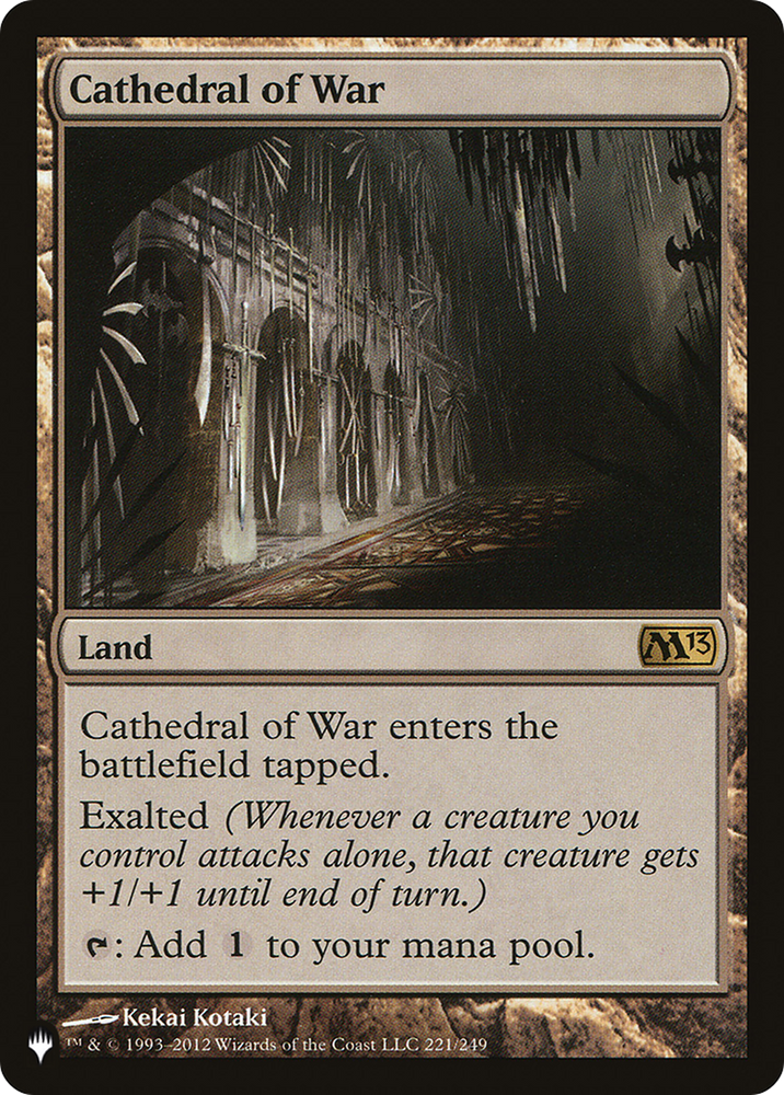 Cathedral of War [The List]