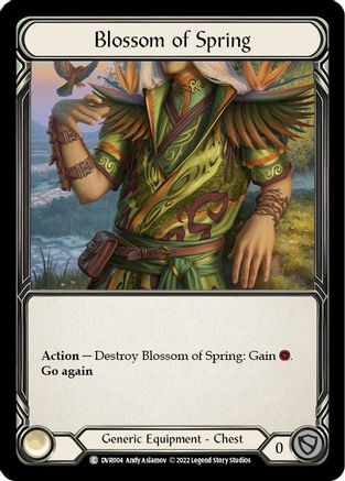 Blossom of Spring [DVR004] (Classic Battles: Rhinar vs Dorinthea)  Rainbow Foil