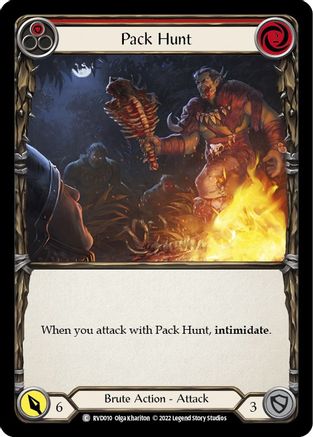 Pack Hunt (Red) [RVD010] (Classic Battles: Rhinar vs Dorinthea)