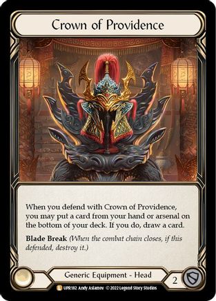 Crown of Providence [UPR182] (Uprising)  Rainbow Foil
