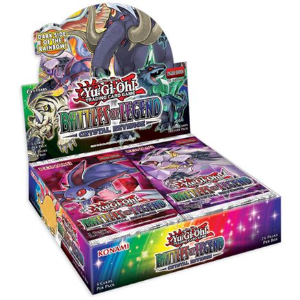 YuGiOh! Battles of Legend Crystal Revenge Booster Box 1st Edition
