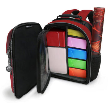 ENHANCE - Collector's Edition Small MTG Backpack for Deck Boxes - Dragon Red