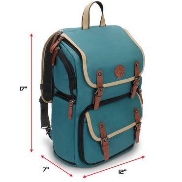 ENHANCE - Full-Size Trading Card Storage Box Backpack for Playing Card Case - Green