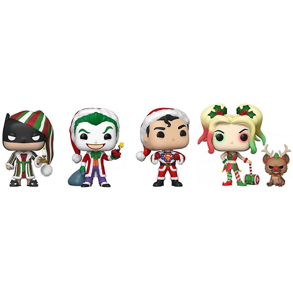 DC Comics - Holiday US Exclusive Pop! Vinyl 4-Pack