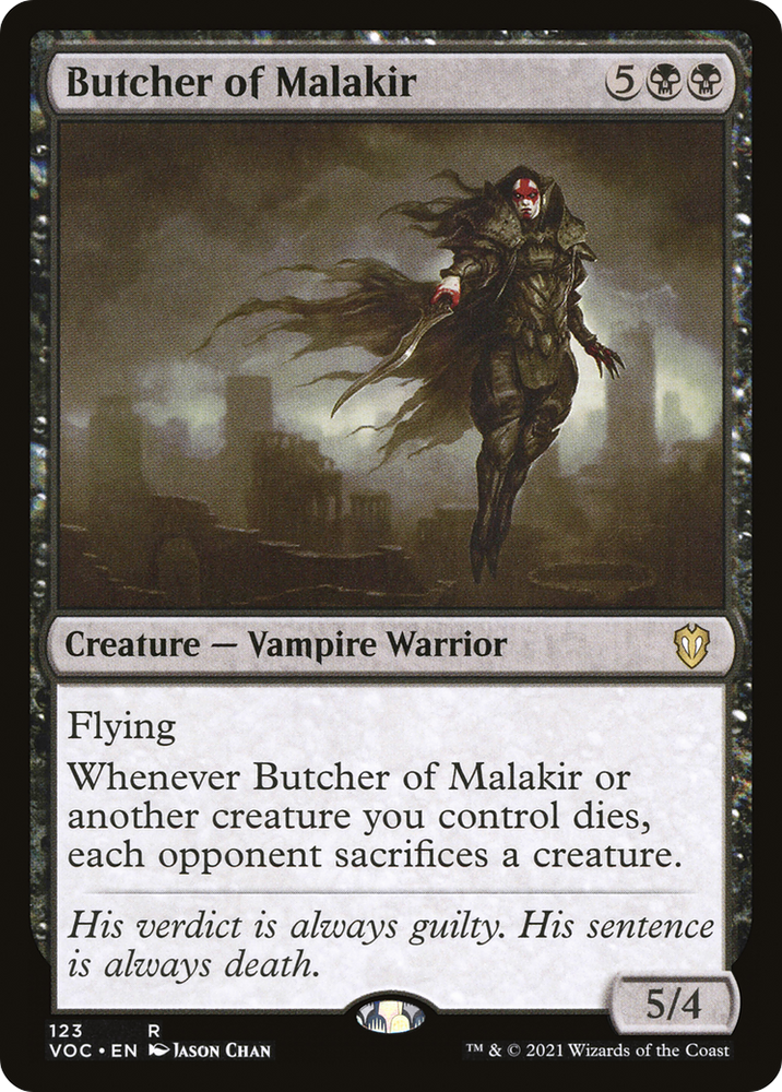 Butcher of Malakir [Innistrad: Crimson Vow Commander]