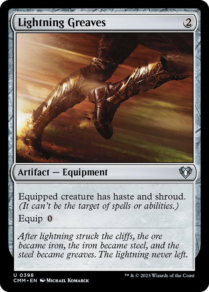 Lightning Greaves [Commander Masters]