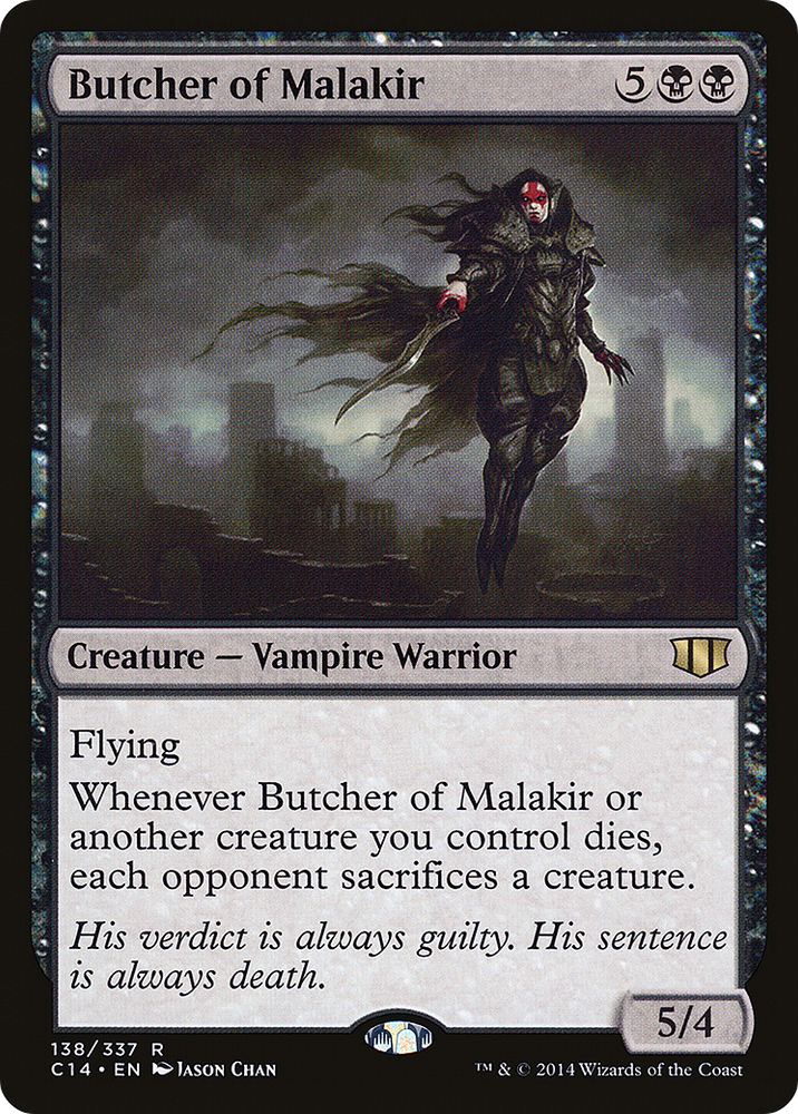 Butcher of Malakir [Commander 2014]