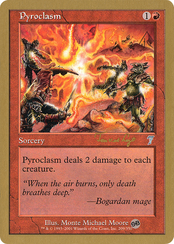 Pyroclasm (Tom van de Logt) (SB) [World Championship Decks 2001]