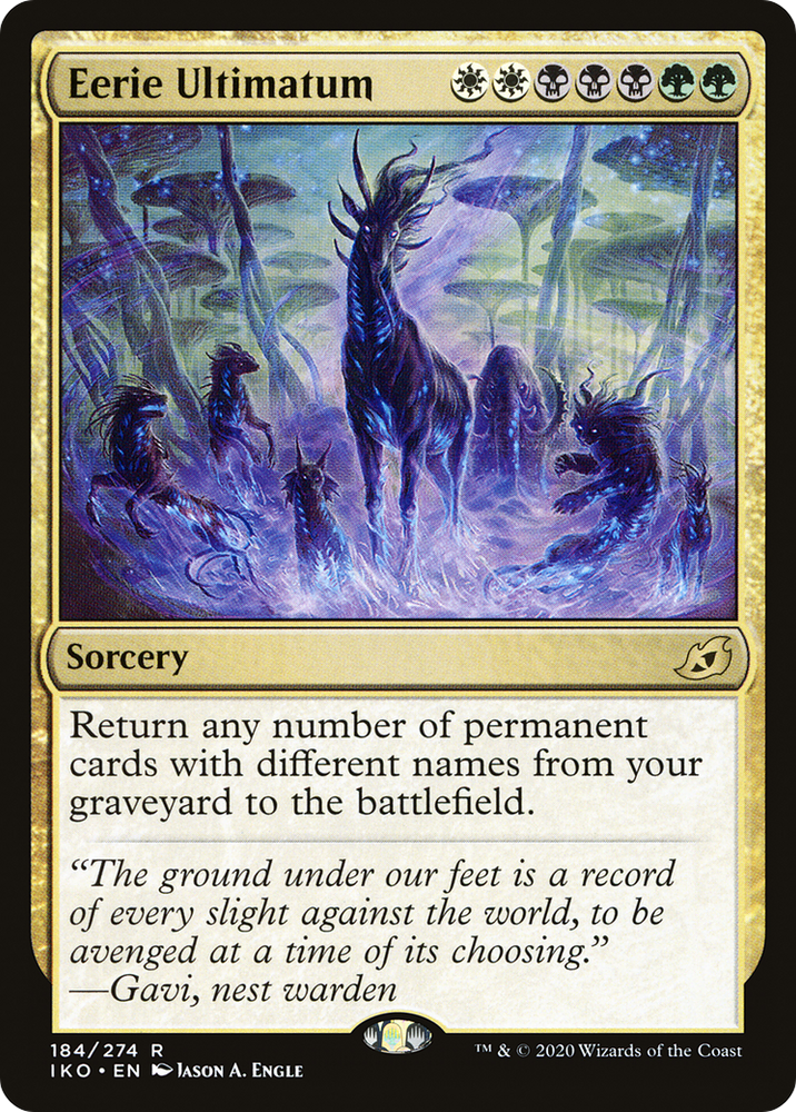 Eerie Ultimatum [Ikoria: Lair of Behemoths]