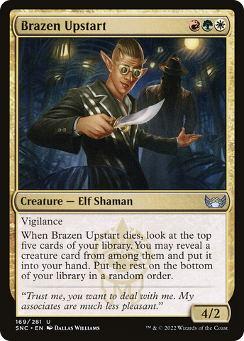 Brazen Upstart [Streets of New Capenna]