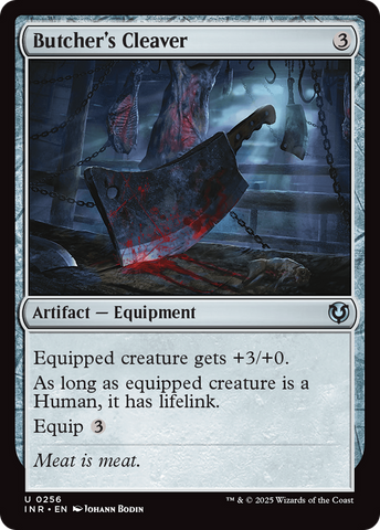 Butcher's Cleaver [Innistrad Remastered]