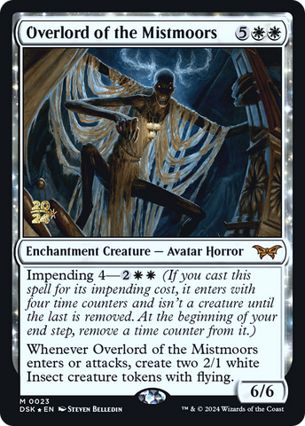Overlord of the Mistmoors [Duskmourn: House of Horror Prerelease Promos]