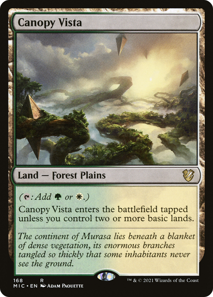 Canopy Vista [Innistrad: Midnight Hunt Commander]