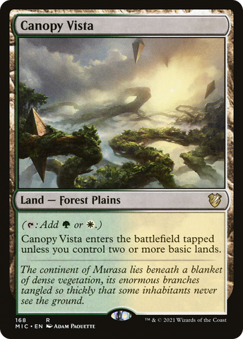 Canopy Vista [Innistrad: Midnight Hunt Commander]