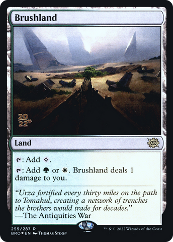 Brushland [The Brothers' War Prerelease Promos]