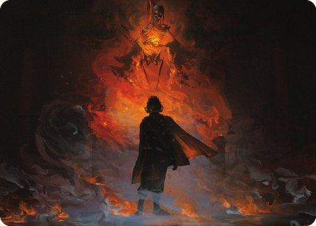 Pippin, Guard of the Citadel Art Card [The Lord of the Rings: Tales of