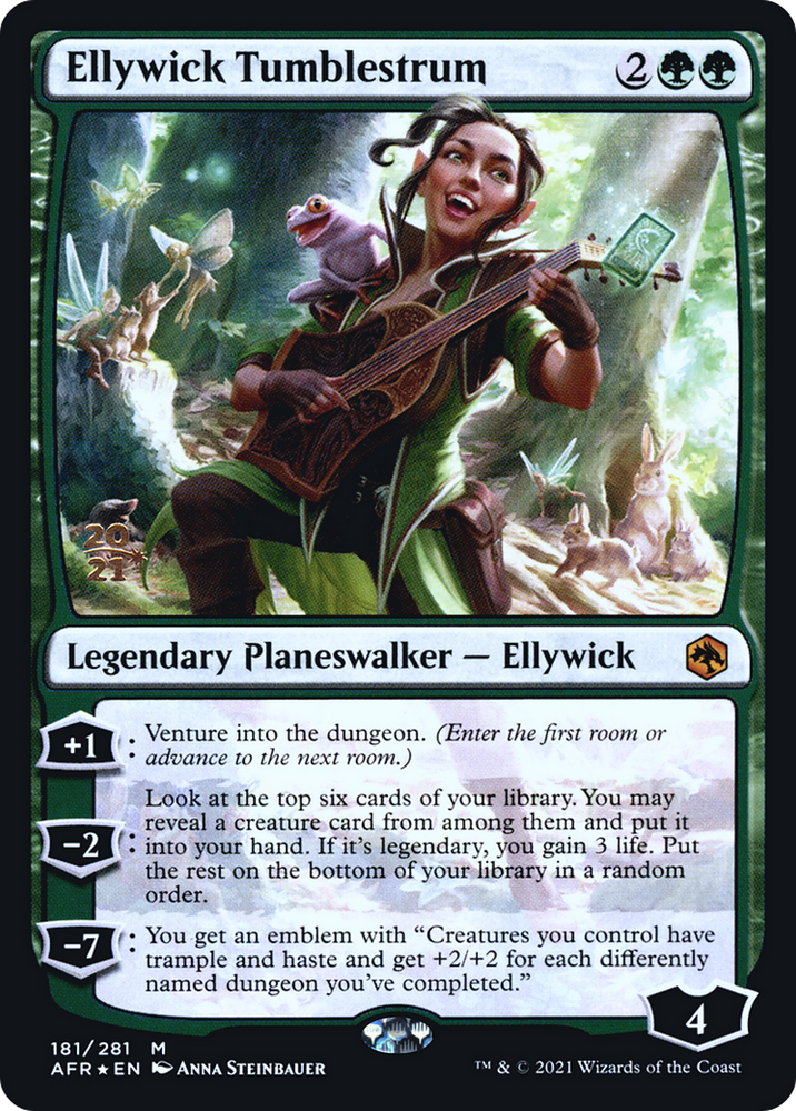 Ellywick Tumblestrum [Dungeons & Dragons: Adventures in the Forgotten Realms Prerelease Promos]