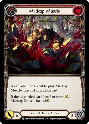 Madcap Muscle (Red) [DYN019] (Dynasty)