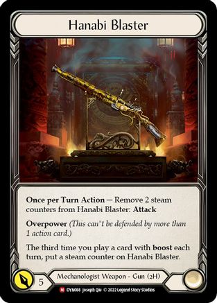 Hanabi Blaster [DYN088] (Dynasty)  Rainbow Foil