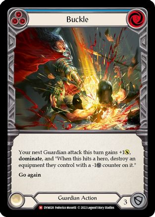 Buckle [DYN028] (Dynasty)  Rainbow Foil
