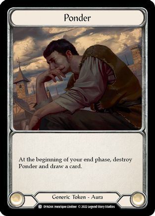 Ponder [DYN244] (Dynasty)  Rainbow Foil