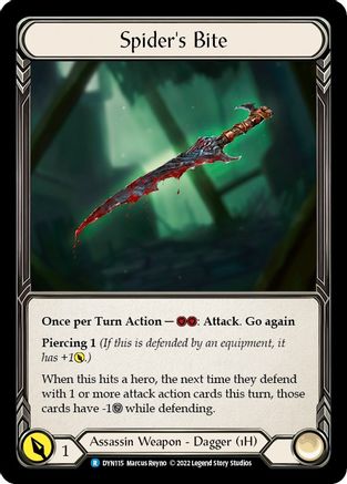 Spider's Bite [DYN115] (Dynasty)  Rainbow Foil