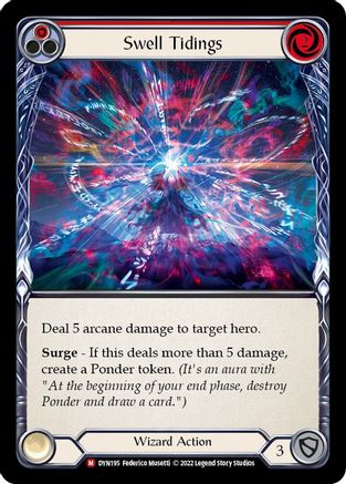 Swell Tidings [DYN195] (Dynasty)  Rainbow Foil