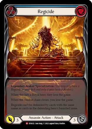 Regicide (Extended Art) [DYN121] (Dynasty)  Rainbow Foil