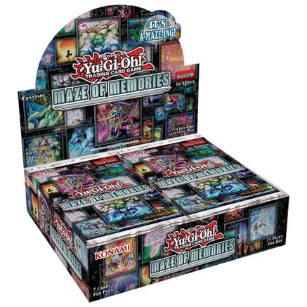 YuGiOh! Maze Of Memories Booster Box 1st Edition
