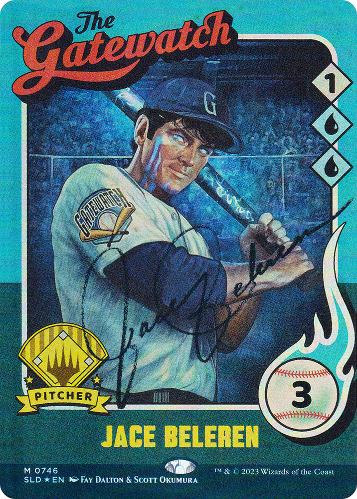 Jace Beleren (746) (Autographed) [Secret Lair Drop Series]