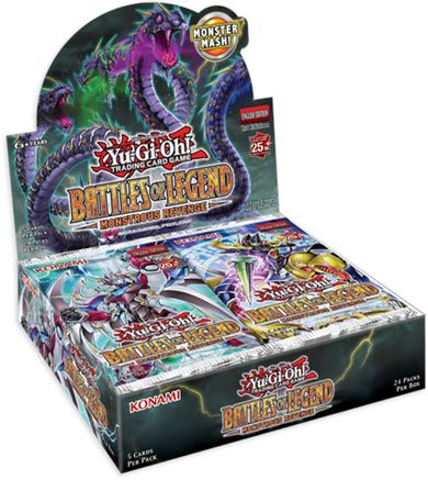 YuGiOh! Battles Of Legend Monstrous Revenge Booster Box 1st Edition