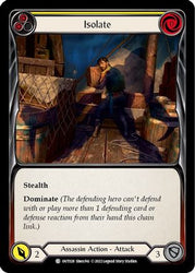 Isolate (Yellow) [OUT028] (Outsiders)  Rainbow Foil